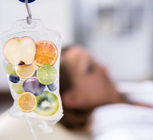 Nutrient-rich IV infusion therapy